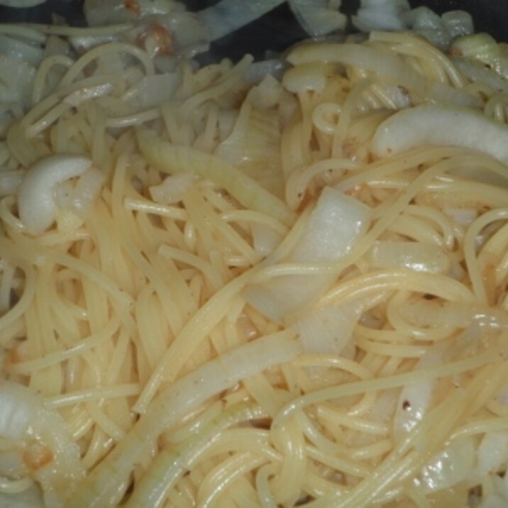 和風玉ねぎパスタ